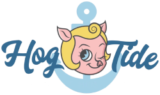 hog tide logo hires no tagline white stroke