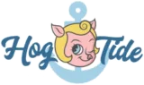 hog tide logo hires no tagline white stroke